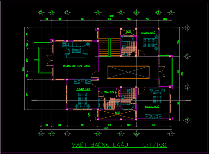 biệt thự 12x15m 2 tầng