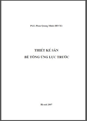 Thiết kế Sàn BT ứng lực trước - Phan Quang Minh