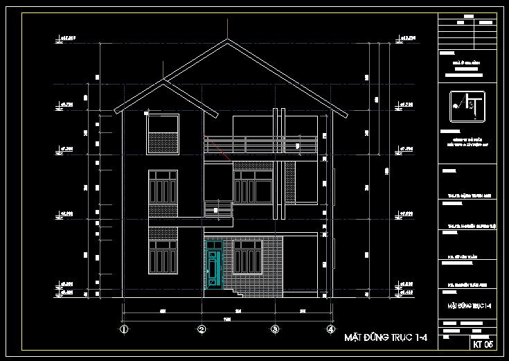 Nhà chữ L kích thước 11,4X9,1m