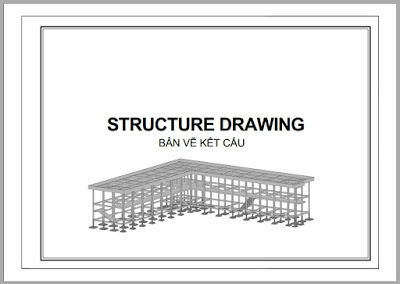 Bản vẽ kết cấu trường học