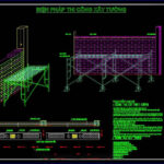 Bản vẽ autocad biện pháp thi công xây tường