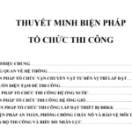 Biện pháp thi công là gì ? Các bước lập biện pháp thi công thế nào ?