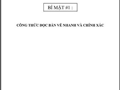 Cách Đọc Bản Vẽ Xây Dựng Nhanh Chóng, Chính Xác, Hiệu Quả Cao