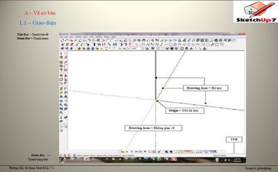 Tài liệu học sketchup cơ bản nâng cao