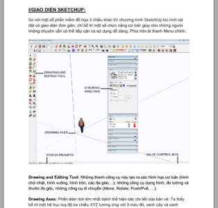 Giáo trình học sketchup