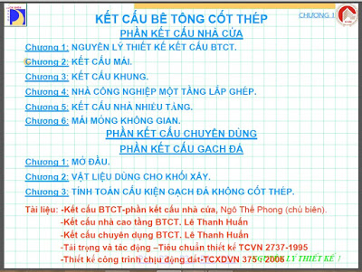 Giáo trình bê tông cốt thép - Phần kết cấu nhà cửa