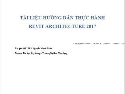 Tài liệu tự học revit architecture