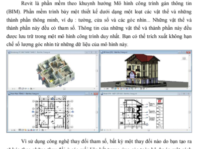 Giáo trình Revit Architecture - Trường ĐHXD