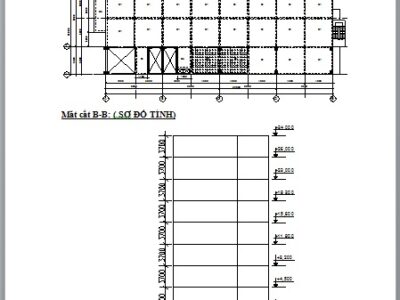 Mẫu đồ án tốt nghiệp kham khảo gồm file sap2000 và thuyết minh