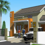 Model nhà cấp 4 kt 3.75x16m